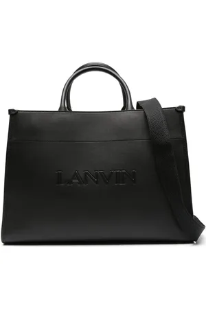 Lanvin Tote i læder med logoprægning