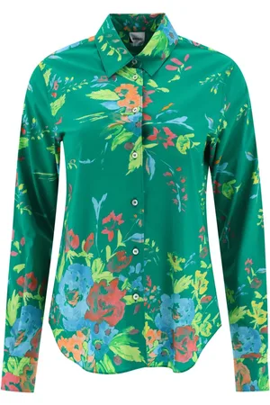 Aspesi Skjorte med blomstertryk