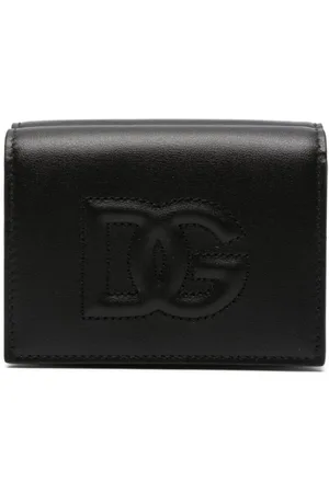 Dolce & Gabbana Læderpung med præget logo