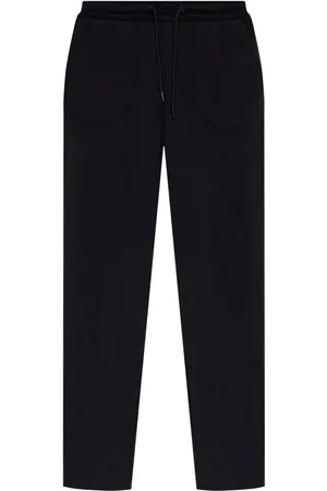 Emporio Armani Joggingbukser med logoapplikation
