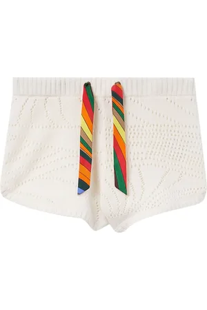 Puccini Pointelle-strikkede shorts