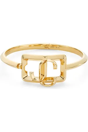 Jimmy Choo Firkantet JC cuff-armbånd