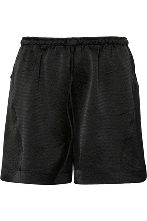 Y-3 Træningsshorts i seersucker-tekstur
