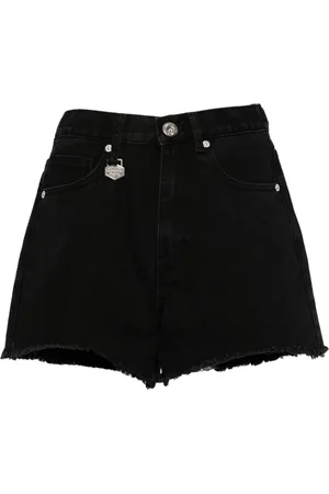 Chocoolate Denimshorts med rå kant
