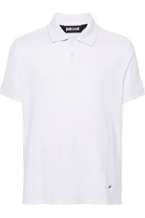 Roberto Cavalli Piqué-vævet polo