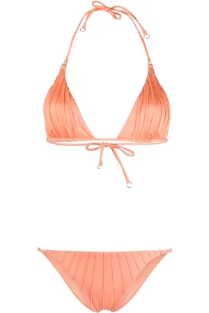 Noire Swimwear Bikinisæt med halterneck og samledetalje