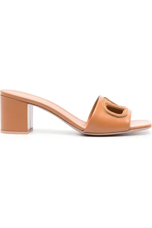 VALENTINO GARAVANI 60mm VLogo Signature mules i læder