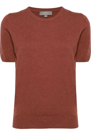 N.PEAL Milly T-shirt i økologisk kashmir