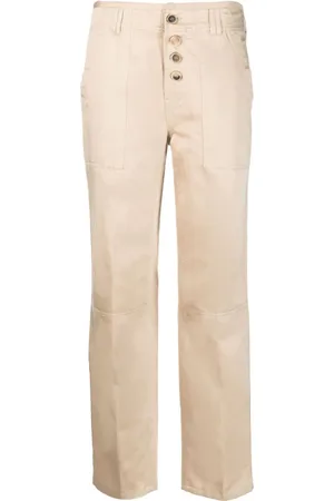 SEMICOUTURE Jeans med lige ben og knapper