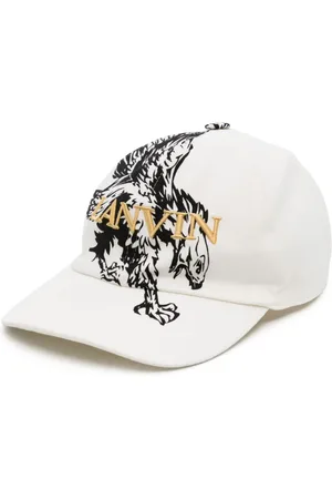 Lanvin X Future baseballkasket med ørnetryk