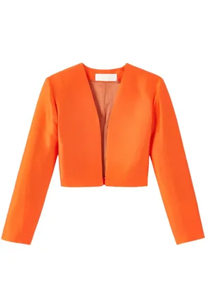 Destree Helmut blazer med satin-finish