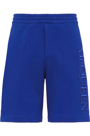 Alexander McQueen Træningsshorts med broderet logo