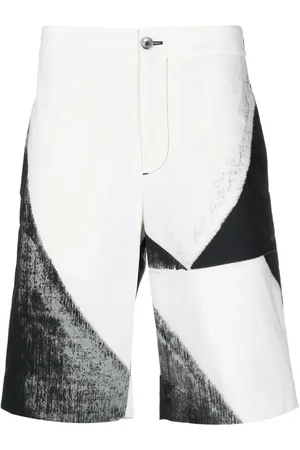 Alexander McQueen Bermuda-shorts med abstrakt tryk