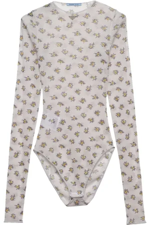 Prada Bodysuit med blomstertryk
