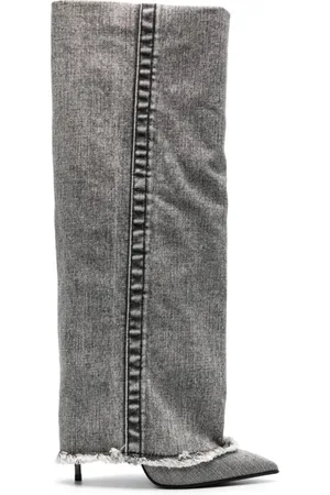 LE SILLA Andy støvler i denim