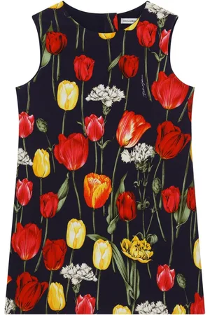 Dolce & Gabbana Kjole med tulipantryk
