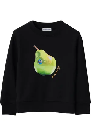 Burberry Pear sweatshirt med rund hals
