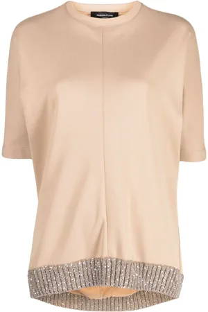 Fabiana Filippi T-shirt med kontrastkant