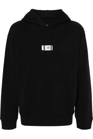 Maison Margiela Hættetrøje i jersey med nummermotiv