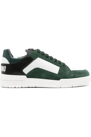 Moschino Low-top sneakers med præget logo