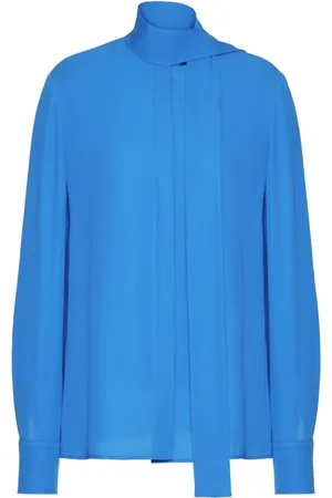 VALENTINO GARAVANI Silkebluse i georgette