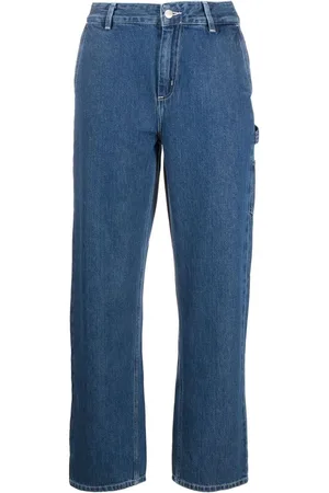 Carhartt Jeans med lige ben og mellemhøj talje