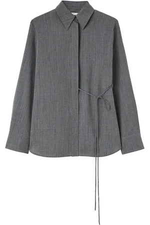 Jil Sander Slå om-skjorte i uld