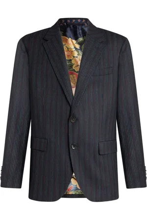 Etro Nålestribet blazer i uld