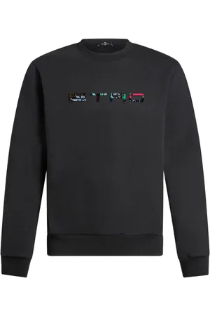 Etro Sweatshirt med logoudsmykning og rund hals