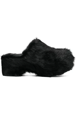 Jil Sander Kraftige 70 mm slip-on mules