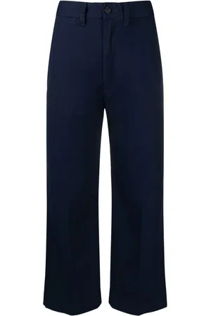 Ralph Lauren Cropped chinos med brede ben