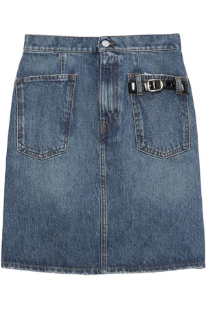 COPERNI Denimnederdel med bælteudsmykning