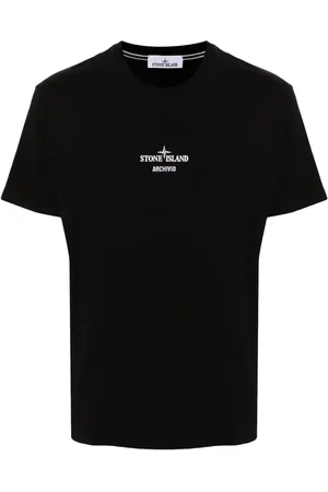 Stone Island T-shirt med logotryk