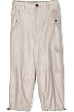 Brunello Cucinelli Bukser med lurex-detalje