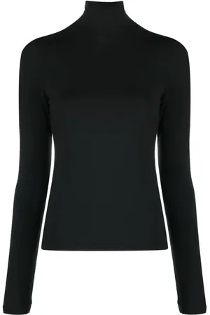 RAG&BONE Top med lange ærmer og rullekrave