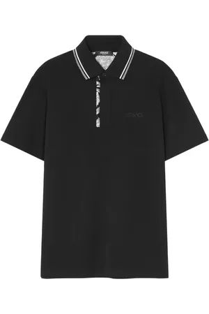 VERSACE Barocco polo med broderi