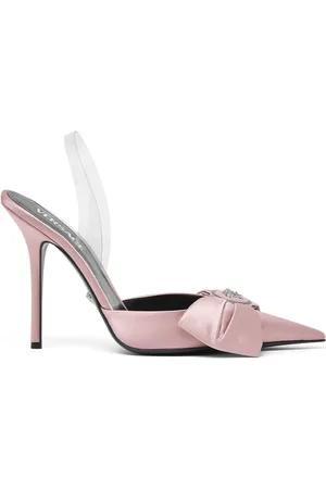 VERSACE Alia 110 mm slingback-pumps i satin