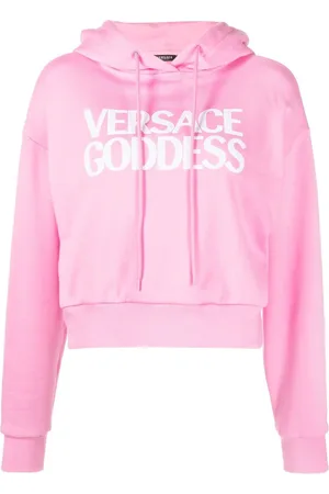 VERSACE Goddess hættetrøje med logo