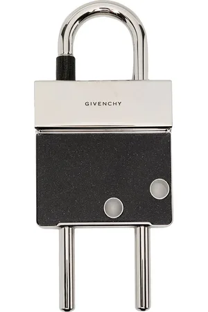 Givenchy Two-tone brass padlock