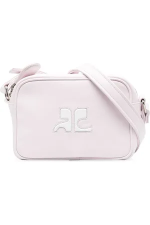 Courrèges Crossbody-taske med logomærke