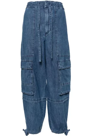 Marant Etoile Højtaljede cargo-jeans