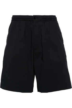 Aspesi Shorts i poplin med elastiklinning