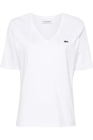 Lacoste T-shirt med broderet logo