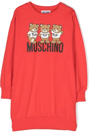 Moschino Sweatshirt-kjole med logotryk