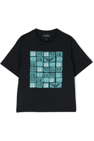 Emporio Armani T-shirts med grafisk tryk, 3-pak