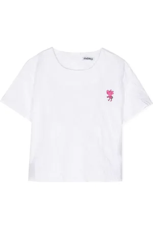 Kindred T-shirt med dyrebroderi