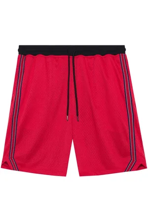 JOHN ELLIOTT Shorts med stribet detalje og mesh