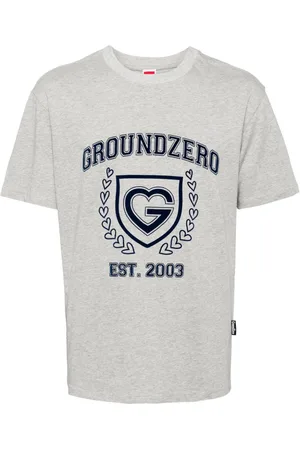 Ground Zero T-shirt med logotryk