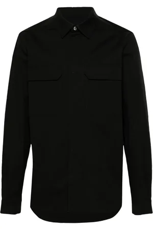Rick Owens Behandlet skjorte med flaplommer