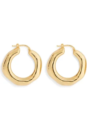 Jil Sander Skulpturelle hoop-øreringe